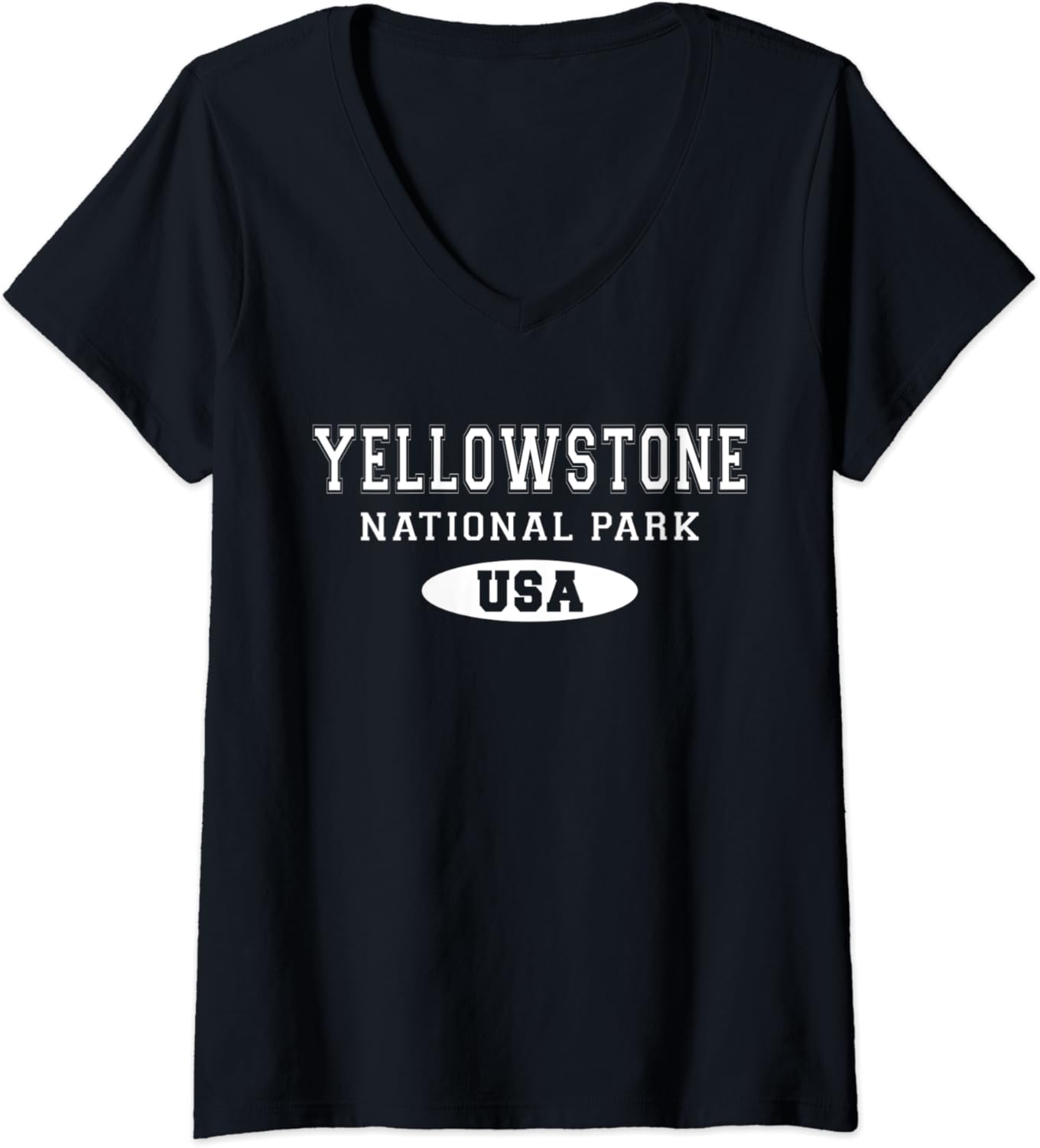 Womens Vintage Yellowstone National Park Yellowstone V